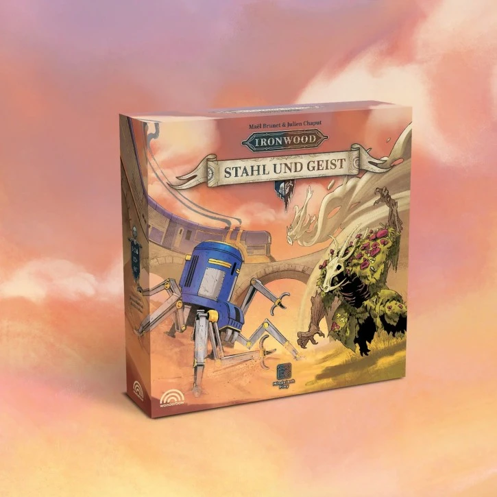 Modulare Brettspielerweiterungen mit neuen Spielkomponenten für Ironclad und Woodwalker
